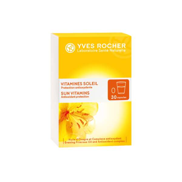 vitamines soleil _ protection anti-oxydante pour une jolie peau
