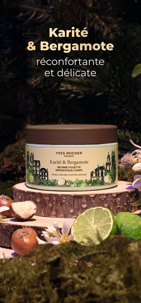 Beurre Fouetté Réparateur Corps Karité & Bergamote