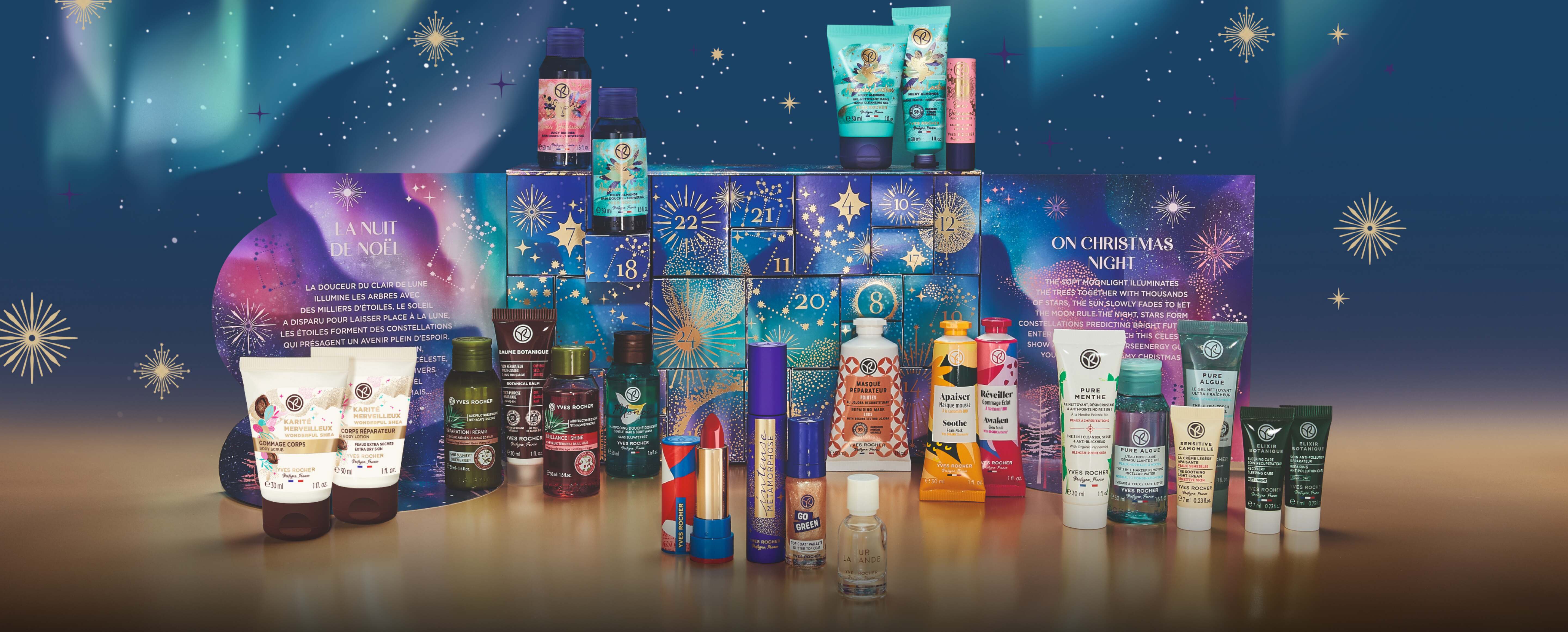 Notre calendrier de lâ??avent beauté â?? Noël 2023 | Yves Rocher calendrier de l avent 2023 yves rocher